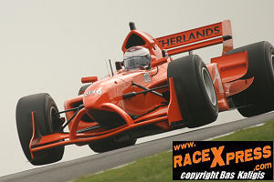 Jos Verstappen in actie